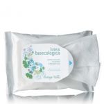 BOTTEGA VERDE Влажные косметические салфетки для снятия макияжа BIOECO, 25 шт.